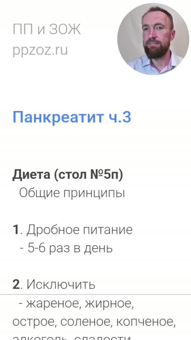 Панкреатит ч.3