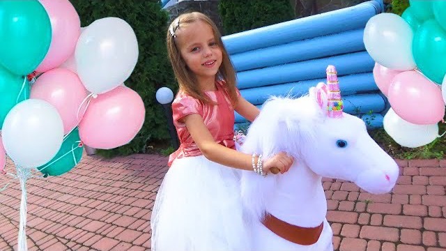🎂🎁 НАСТИН ДЕНЬ РОЖДЕНИЯ! 🥳 LOL ЕДИНОРОГ 🦄 И PONYCYCLE! 😍 МНОГО ИГРУШЕК И ПОДАРКОВ ДЛЯ ДЕТЕЙ!