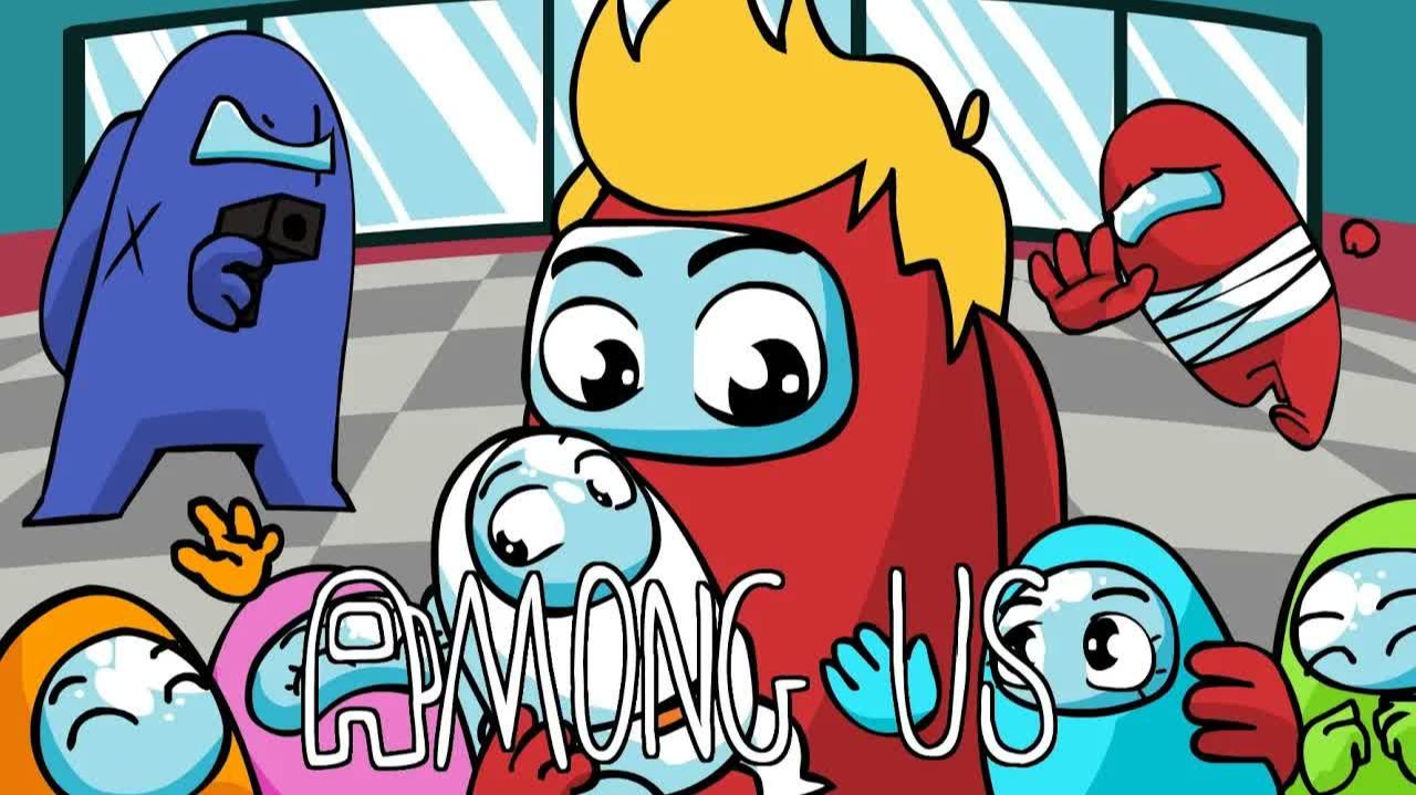  IMPOSTOR VS CREWMATES  AMONG US ANIMATION
