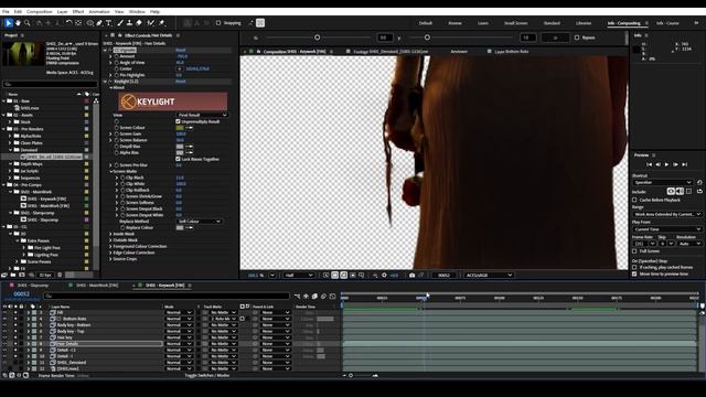14-2. Keying  Preparing the Matte