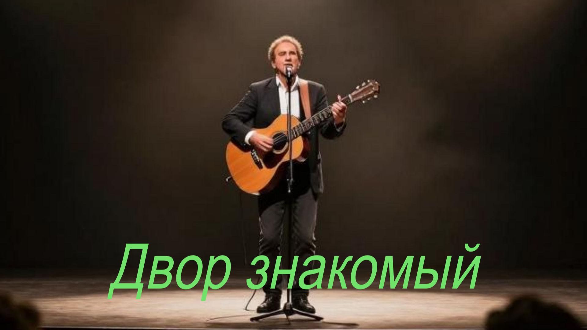 РУССКИЕ ПЕСНИ|Двор знакомый|МУЖСКОЙ ШАНСОН