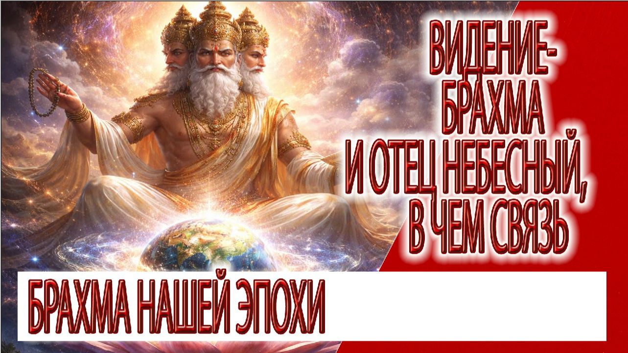 Видение - Брахма и Отец Небесный,есть ли связь?
