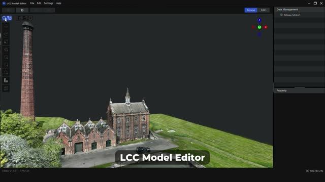 LCC Model Editor — Базовые инструменты и измерения