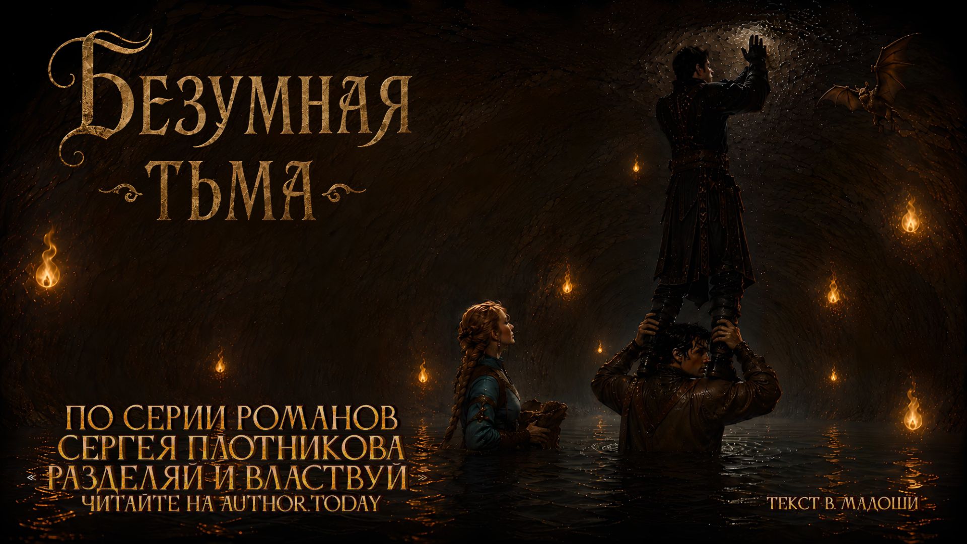 🎭🔥 Безумная тьма  | 🦇Underground Song ⛏️| Dark Magical Journey Into Madness And Back