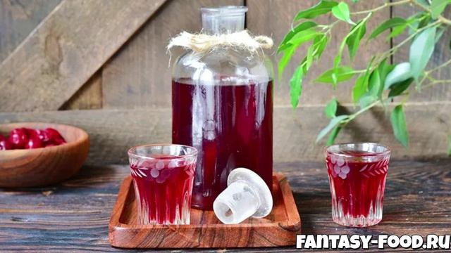 Настойка из вишни на водке