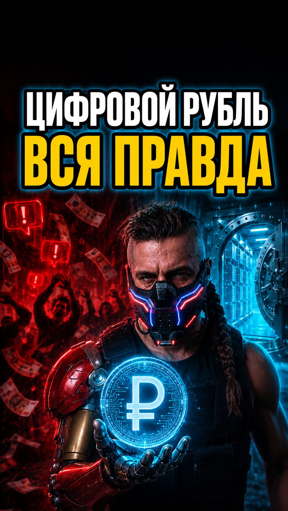 Цифровой рубль без паники за минуту #цифровойрубль #простымисловами #финансы #деньги #россия