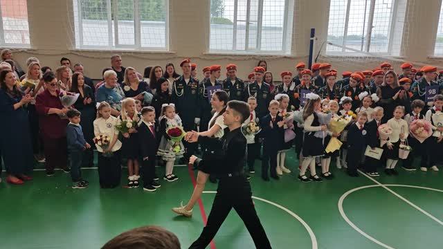 Джайв на линейке в СШ № 28
