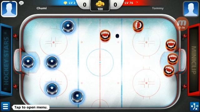 HOCKEY STARS : GOT MATCHED TO A 76 LV AND LOST