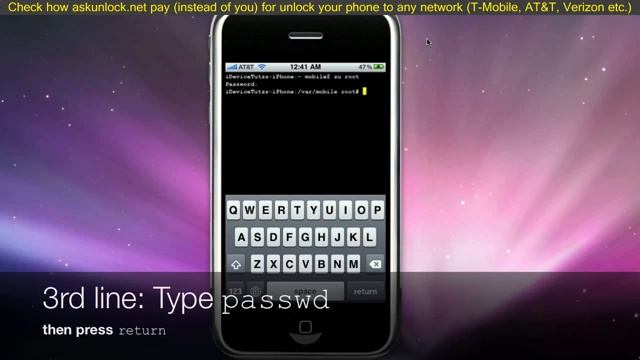 How To Change SSH Root Password On The IPhone And IPod Touch [Avoid The Rickroll IPhone Worm]