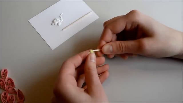 How To Make - Greeting Card Quilling Flowers - Step By Step