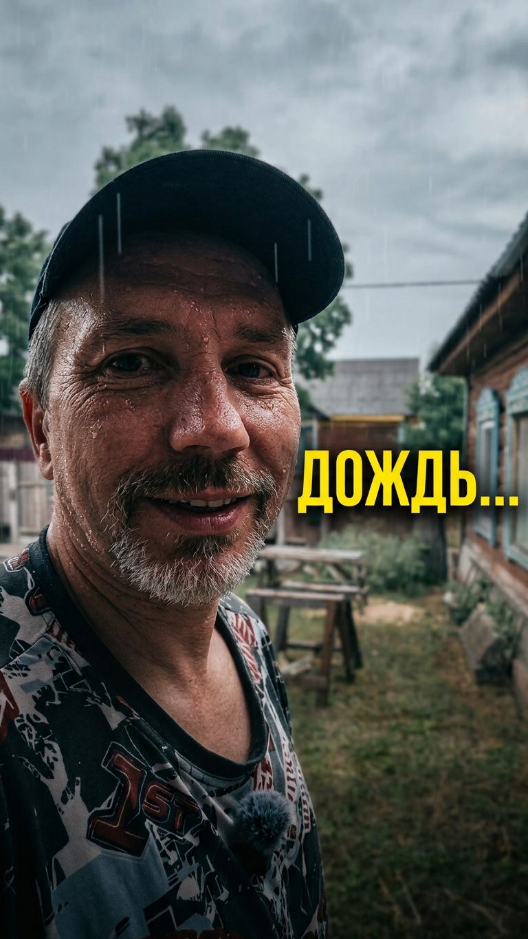 Дождь — враг стройки? 🌧️