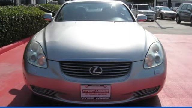 2003 Lexus Sc 430  Houston TX