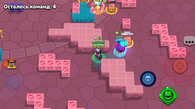 Играю за булл в Brawl Stars