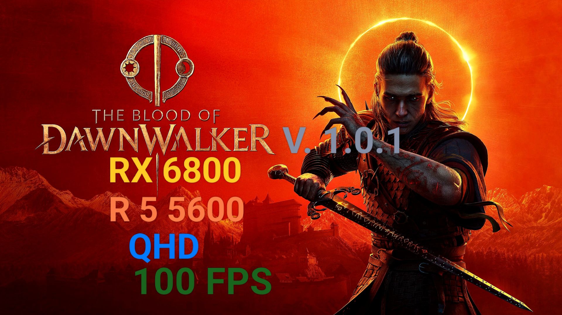 The Blood Of Dawnwalker V. 1.0.1 QHD/RX 6800/R 5 5600