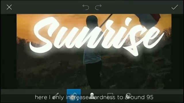 PicsArt Tutorial - Edit Foto GLOWING TEXT | Android & IOS