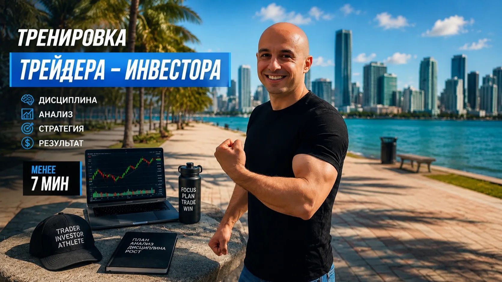 Тренировка трейдера - инвестора  за 7 минут 💪📈
