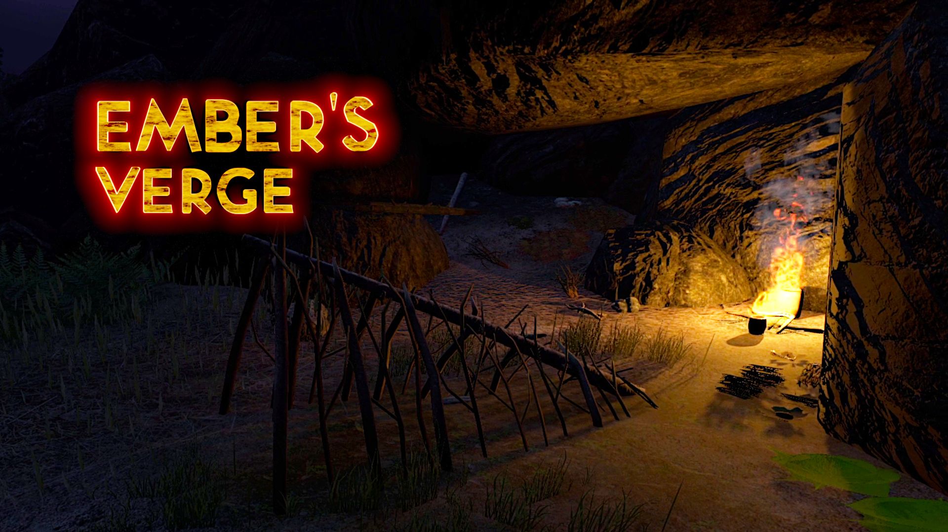 Ember's Verge - S1E2 - день 2: обжигаем горшки, ловим и готовим рыбу / Прохождение игры