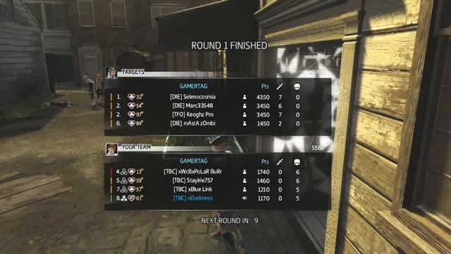 Ep. 115 Assassin's Creed III Manhunt Veterans Tournament Semi-finals Game 3 TBC Vs. DIE