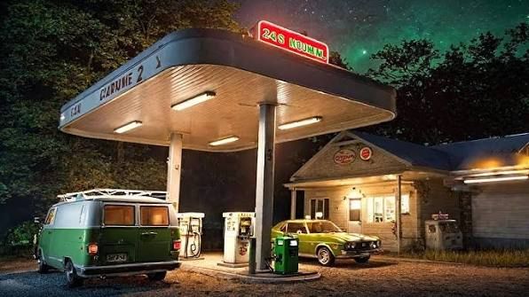 Gas Station Case Паранормальщина на заправке Хоррор