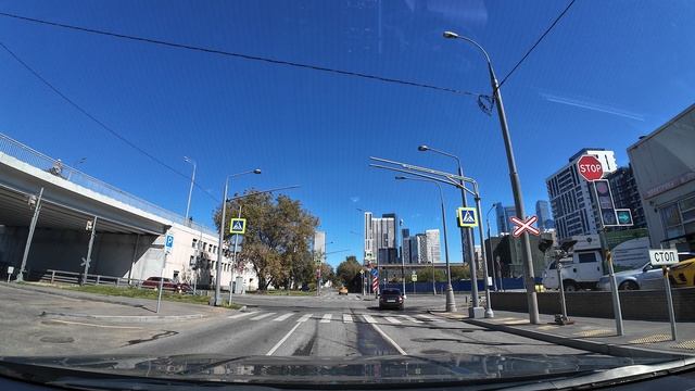Поездка Багратионовский проезд - Филёвская пойма  23 августа 2026. Москва  Россия.