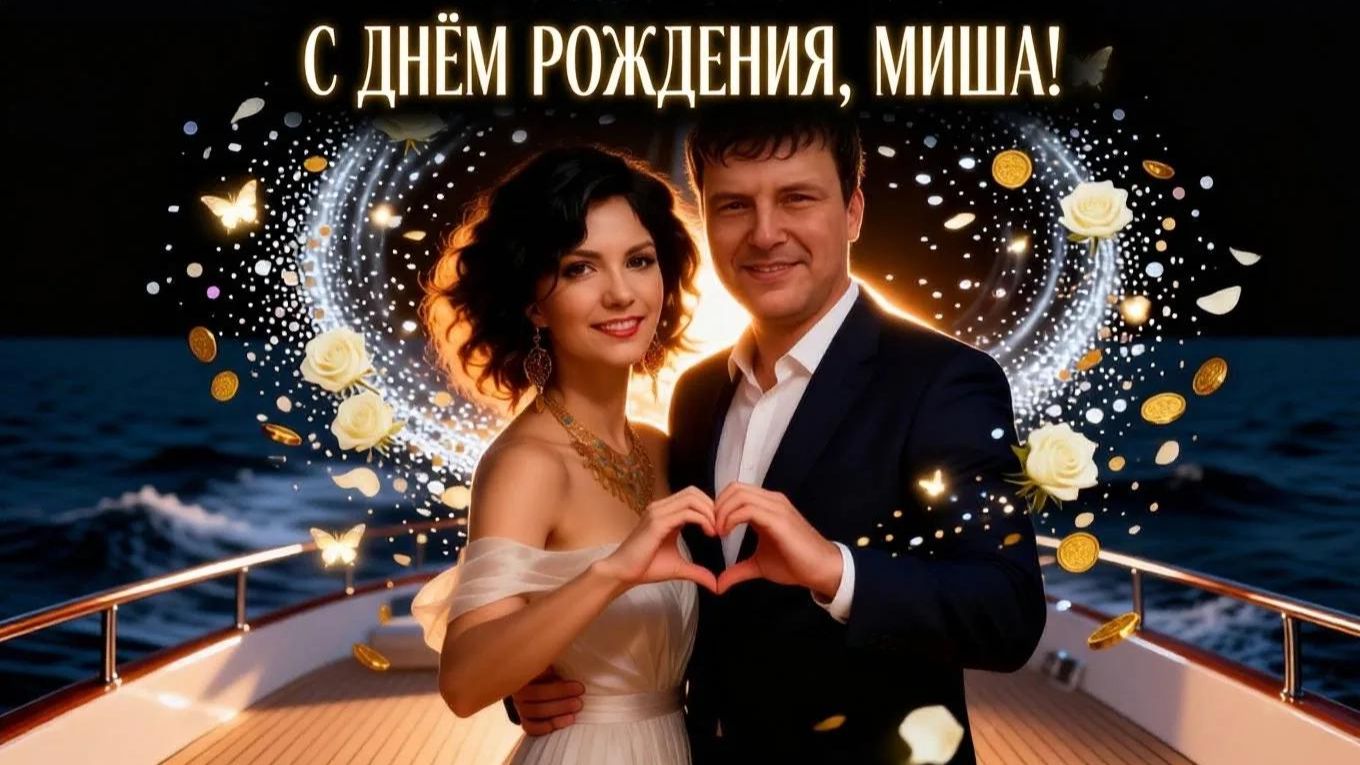 Миша, с Днём Рождения!