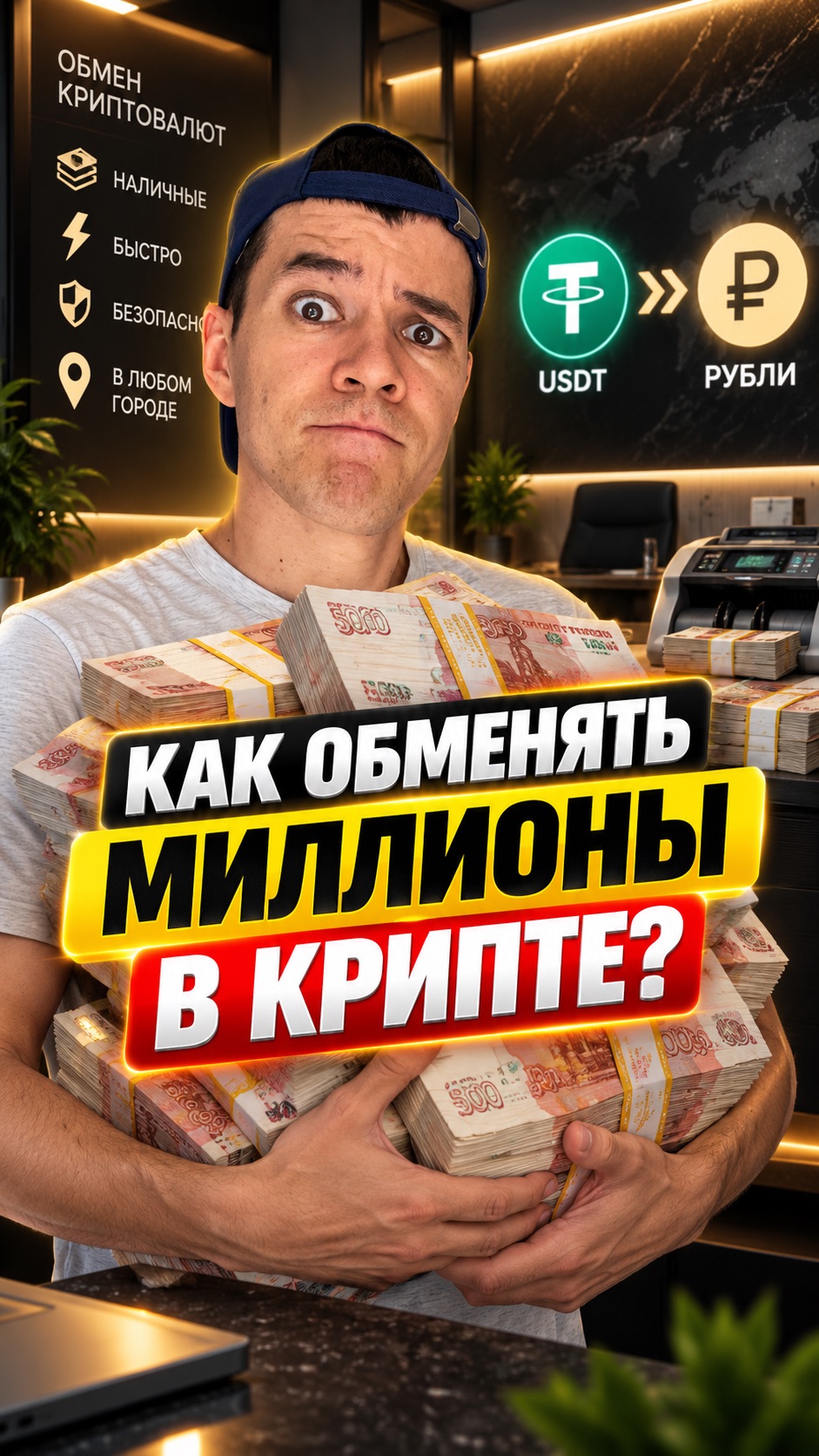 Как обменять МИЛЛИОНЫ в крипте?