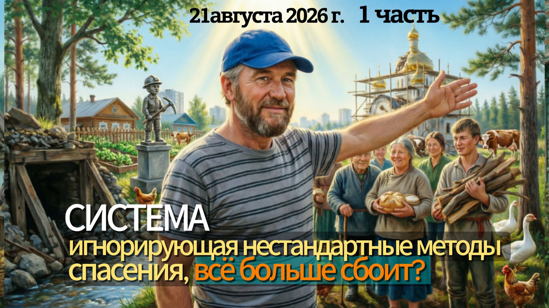 Система, игнорирующая нестандартные методы спасения, всё больше сбоит? 21 августа 2026 г. 1 ч.