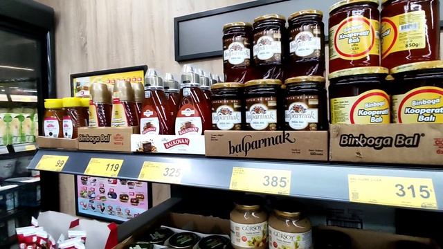 ВЕЧЕРНИЙ ШОПИНГ В ТУРЦИИ 🇹🇷 ПРОДУКТЫ В МАГАЗИНАХ РЯДОМ С ДОМОМ