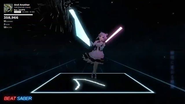 【BeatSaber】And Another / YuNi【低スペックPCとOculus Quest 2だけでトラッキング】