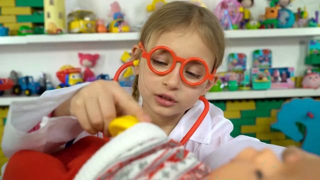 Маленькая Вера как мама - Большой сборник поиграек с куклой Бэби Борн