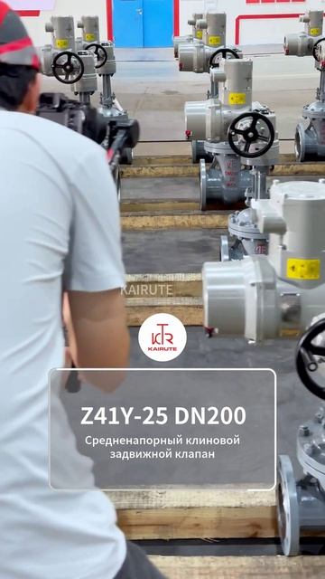 KAIRUTE Задвижка DN200 Z41Y‑25 среднее рабочее давление
#трубопроводнаяарматура #KAIRUTE