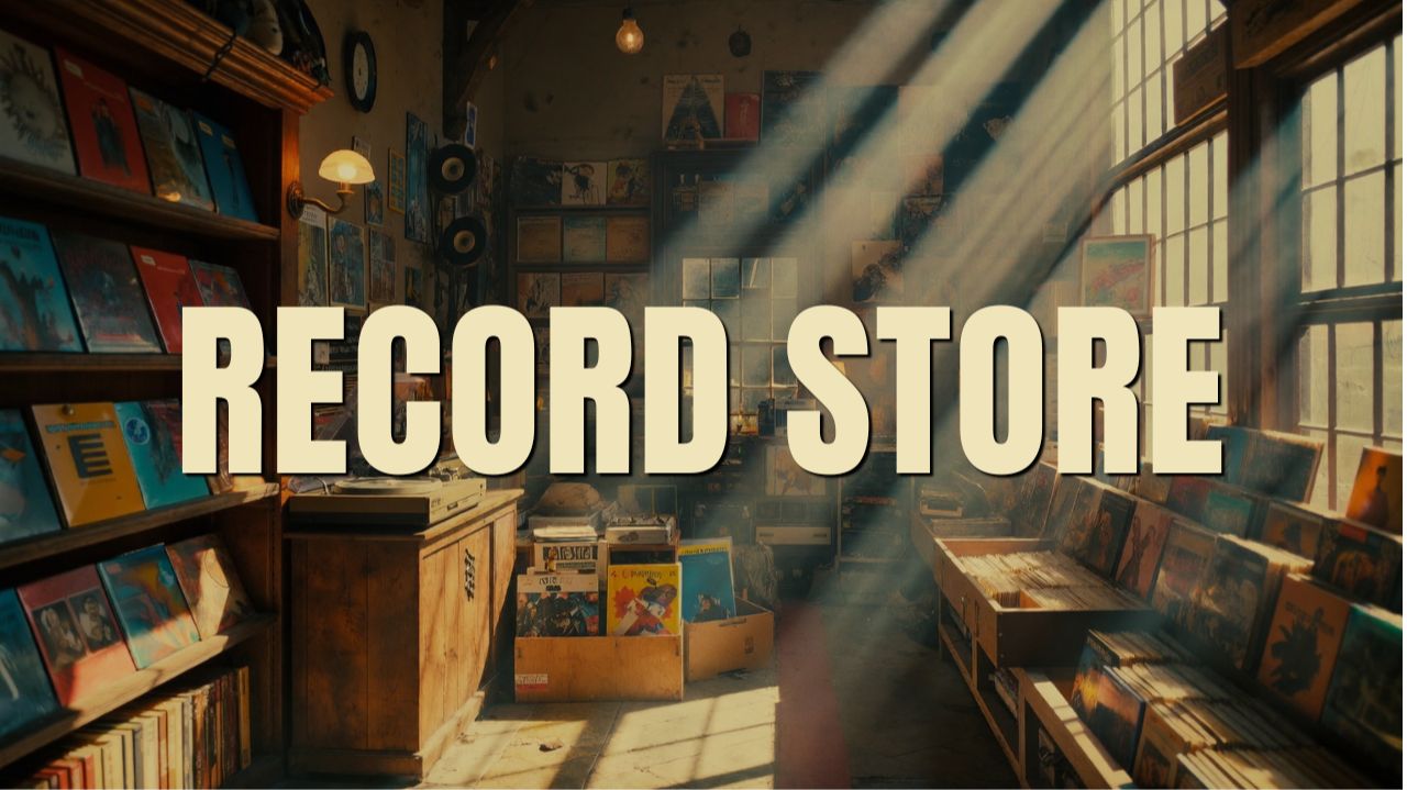 Музыка для Учебы и Фокуса - Уютный Виниловый Эмбиент Лаунж | Lost Record Store Background Music