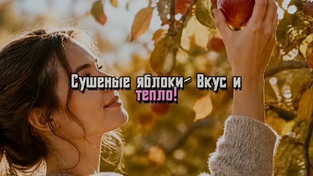 Сушёные яблоки- Вкус и Тепло