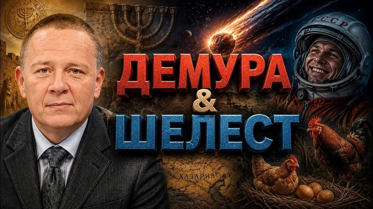 ДЕМУРА Степан. Курица и петух многодетный отец МФЦ Демура история Хазарии Демура рубит по миров