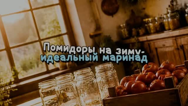 Помидоры на зиму