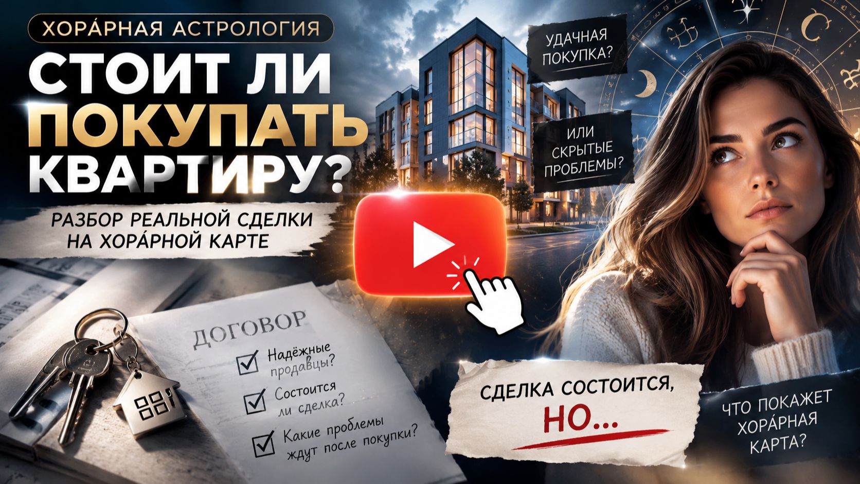 Хорарная астрология: стоит ли покупать квартиру? Разбор сделки с недвижимостью