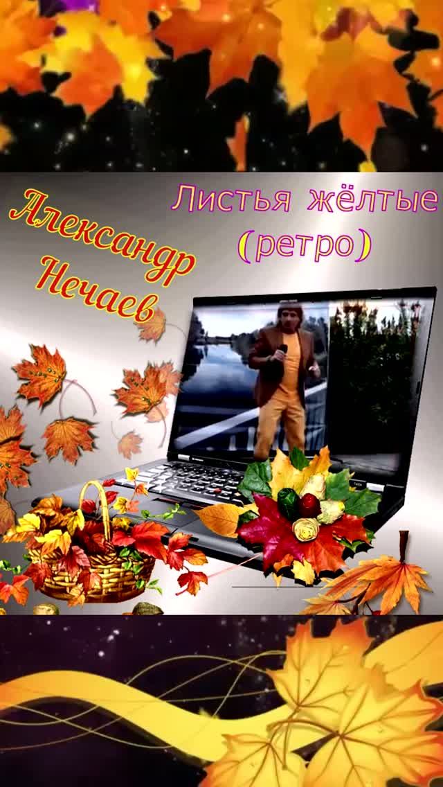 Вот такое осеннее настроение..🍁 🍃 🍂 Александр Нечаев Листья жёлтые 🍂 🍃 🍁 🎼 ♥