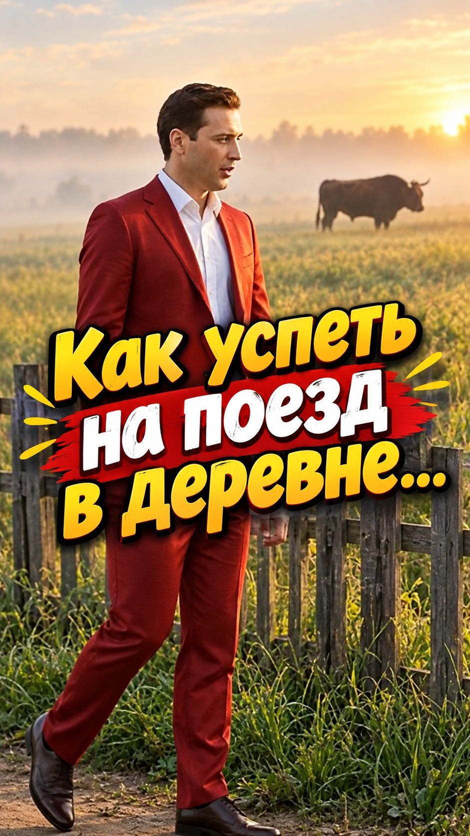Анекдот. Поезд в 6:15