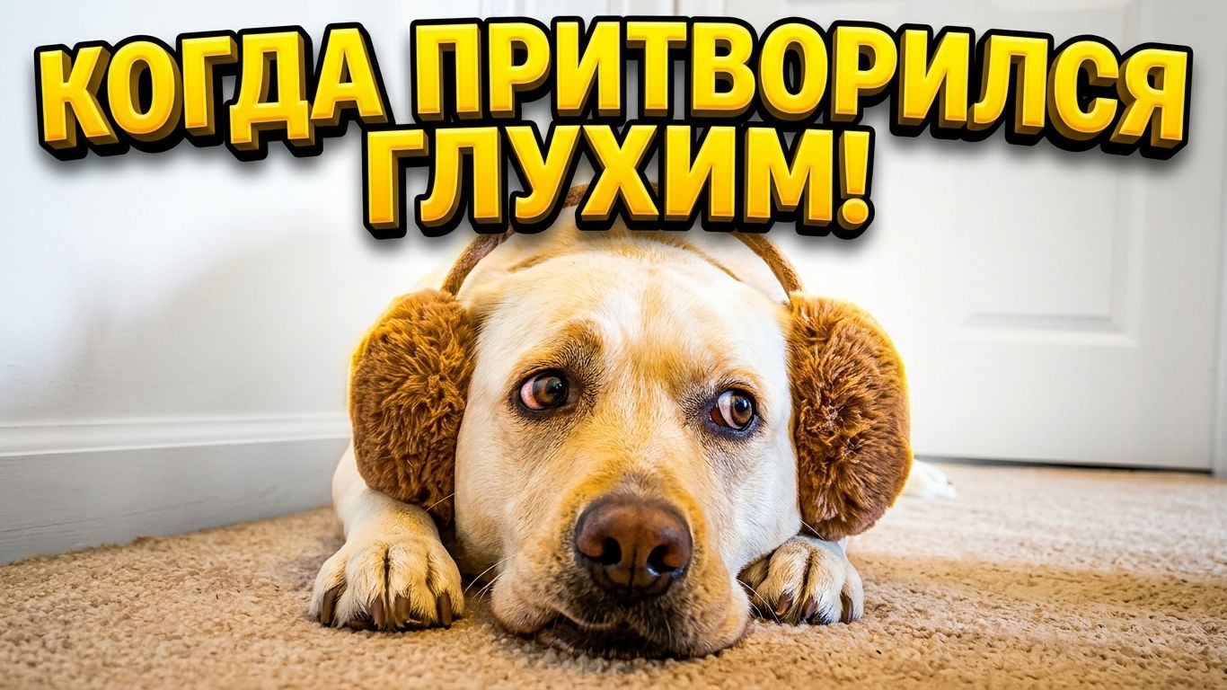 КОГДА ПРИТВОРИЛСЯ ГЛУХИМ! 🐾 Самые Хитрые Псы Интернета