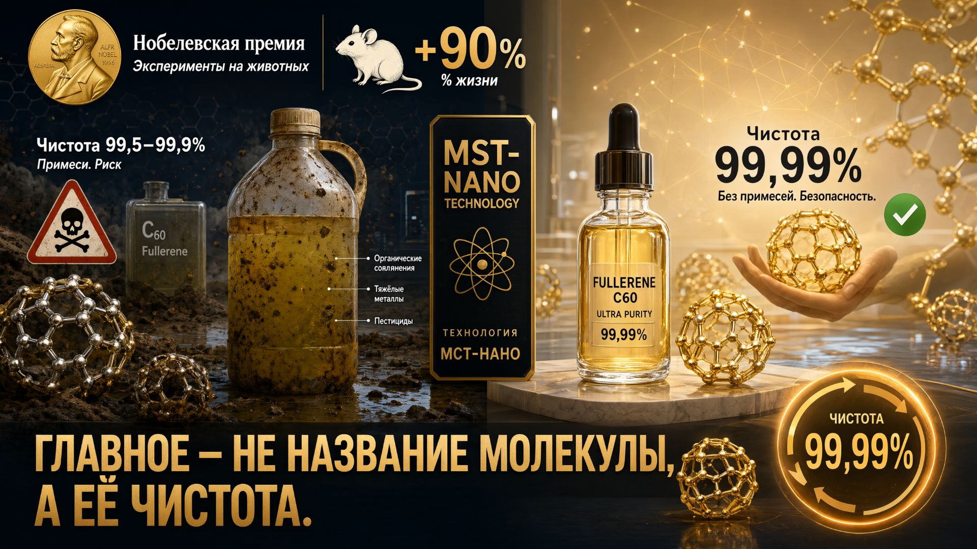 FULL ENERGY: полная запись вебинара о фуллерене С60, линейке продуктов и партнёрской системе