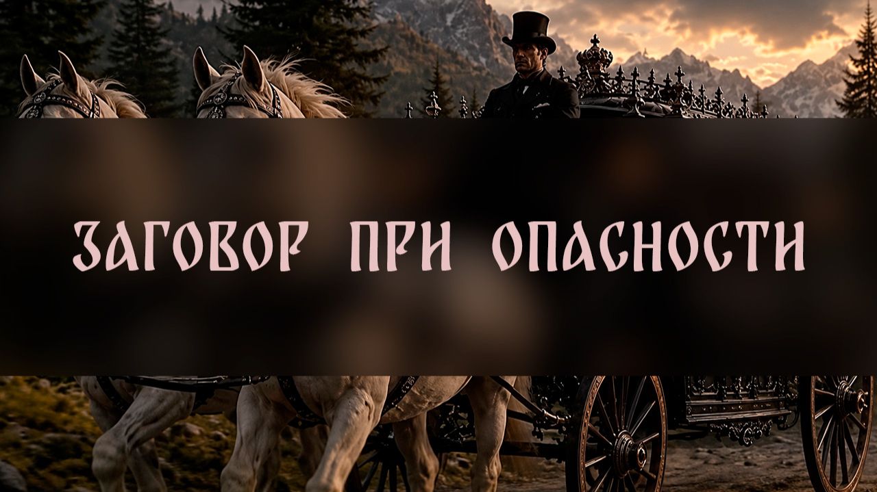 ЗАГОВОР ПРИ ОПАСНОСТИ. ДЛЯ ВСЕХ ▴ ВЕДЬМИНА ИЗБА. ИНГА ХОСРОЕВА