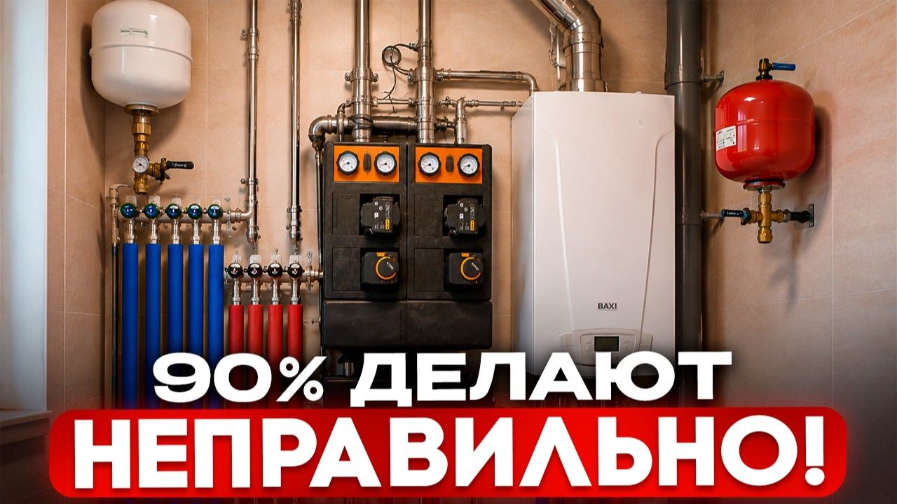 Почему в этом доме ВСЕГДА тепло Разбираем инженерку в доме 210 кв м
