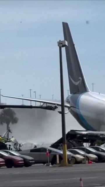 Самолёт Boeing 767 Prime Air промахнулся мимо взлётно-посадочной полосы в аэропорту Майами