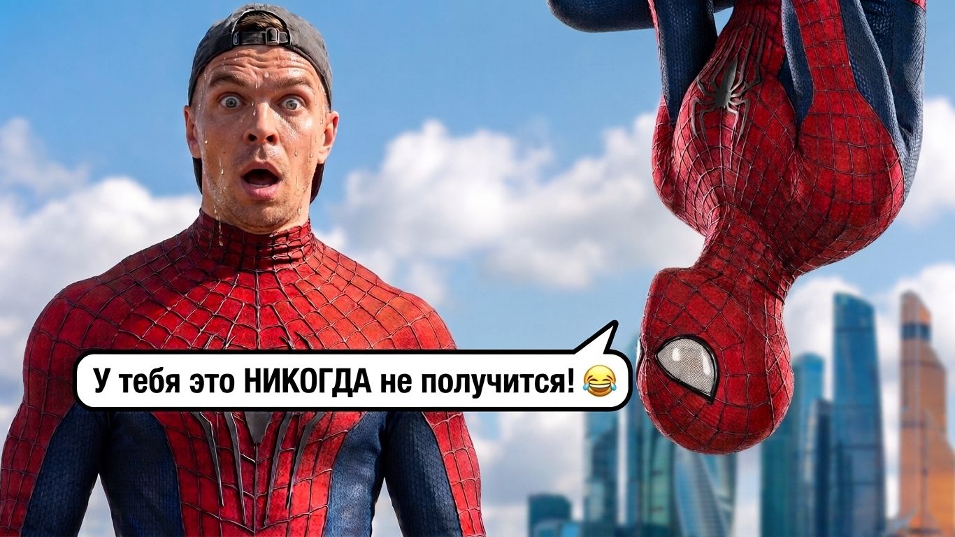 Я пытался одолеть Человека паука… (Тренировка со своим весом)