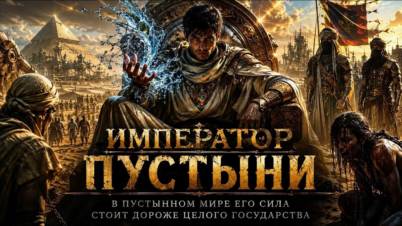 Аудиокнига полностью. Попаданцы. «Император пустыни» Книга 1 из 3