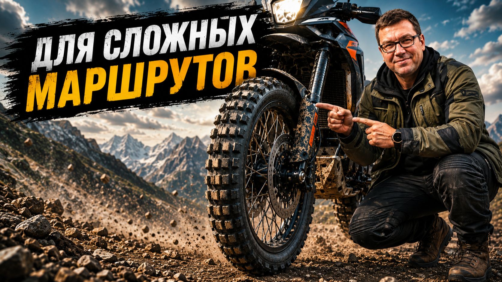 Mitas Enduro Trail XT+ | Шина для сложных маршрутов!