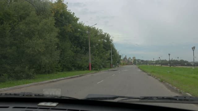 03 В машине. Миша устроил мини экскурс по Мурому!