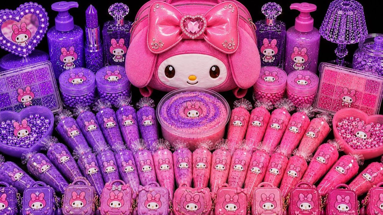 СЛАЙМ АСМР 💜 CЛАЙМ И МЕЛОДИ 💜КРАСИВЫЕ СЛАЙМЫ💜СЛАЙМЫ ДЛЯ ДЕВОЧЕК