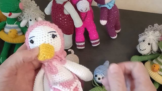 Ветрина готовых работ, связала и продолжаю вязать