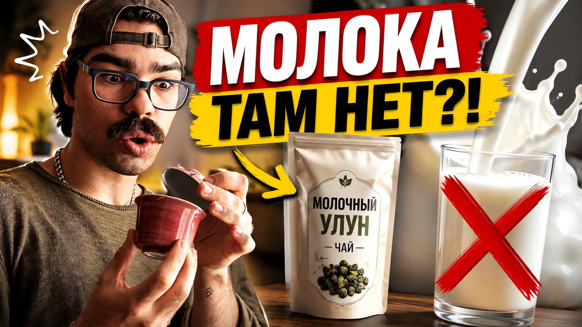 Молочный улун  есть ли там молоко? Правда про Най Сян и Цзинь Сюань